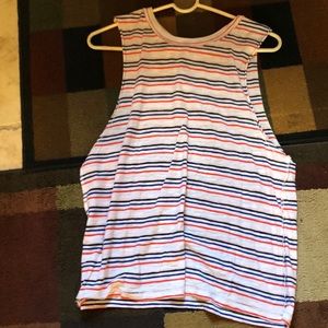 no sleeve tank shirt